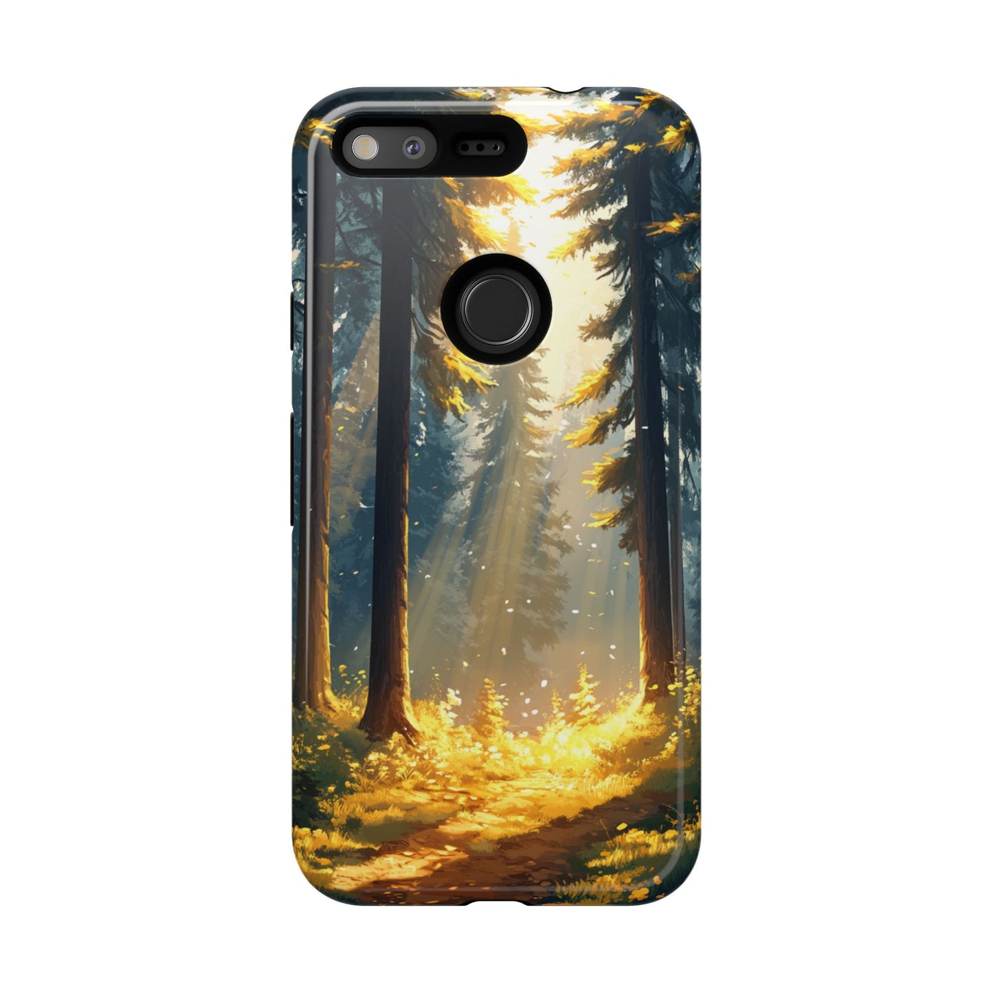 Golden Forest Path – Tough Google Pixel Case