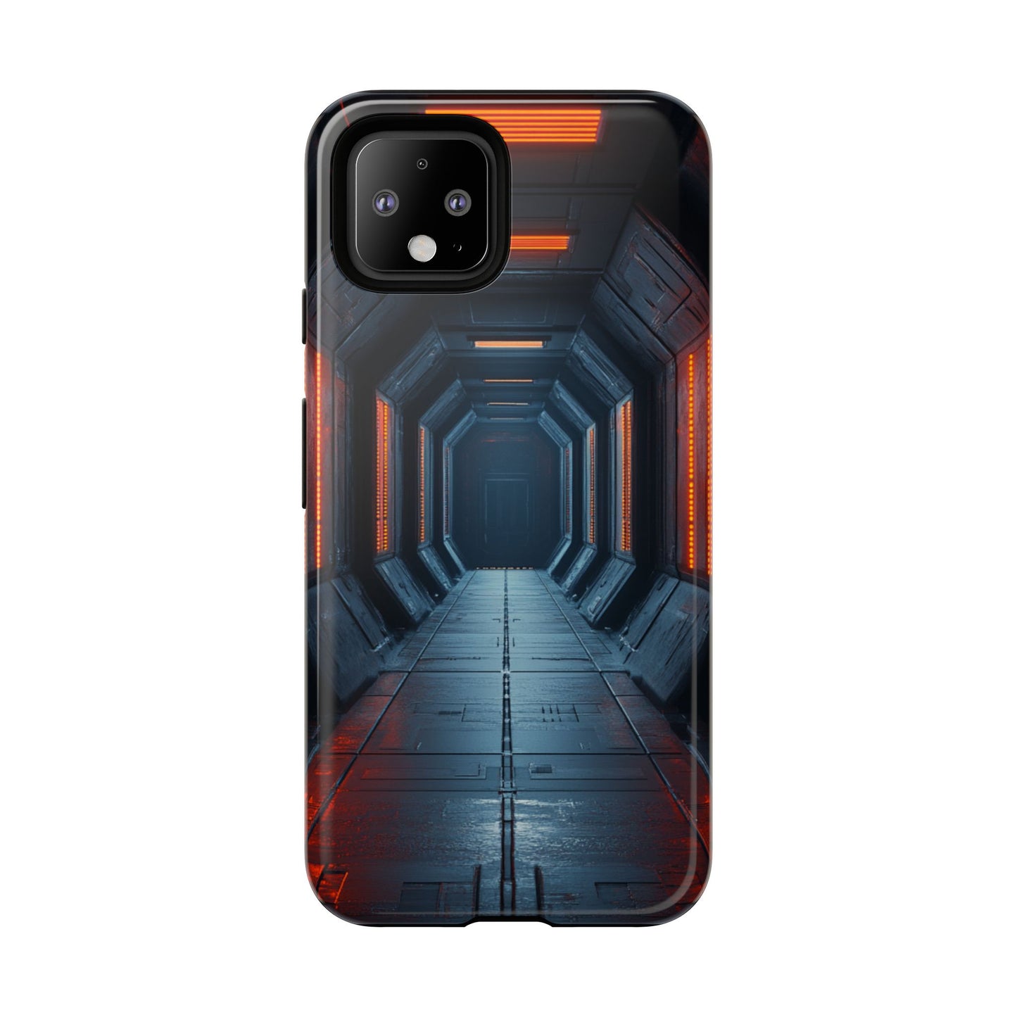 Red Alert Corridor – Tough Google Pixel Case