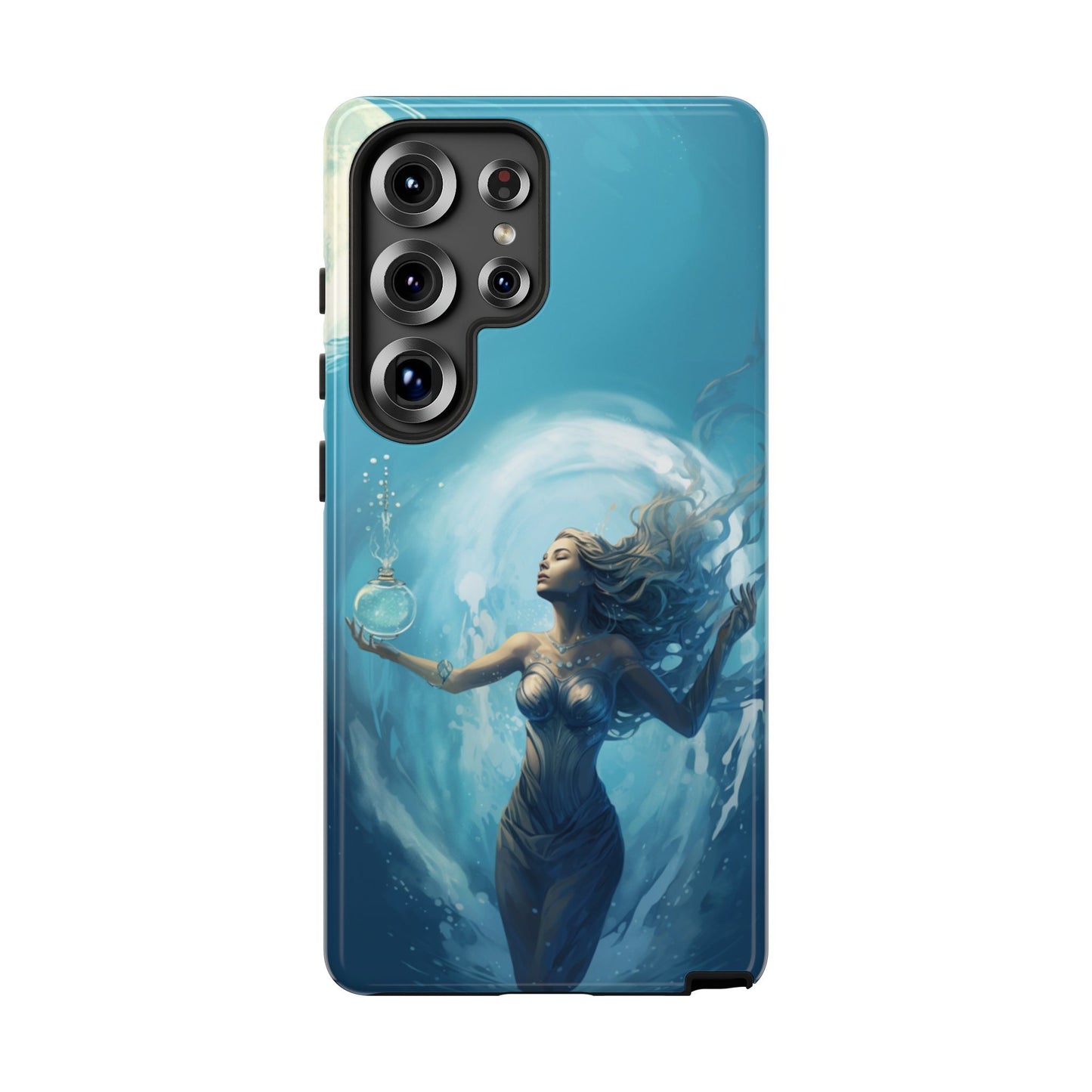 Aquarius Lunar Water Bearer Phone Case – iPhone, Google Pixel, Samsung Galaxy