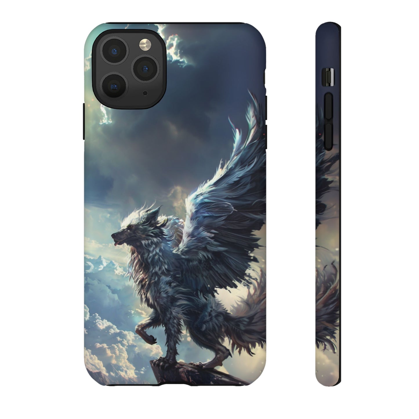 Winged Wolf Protector - iPhone, Google Pixel, Samsung Galaxy