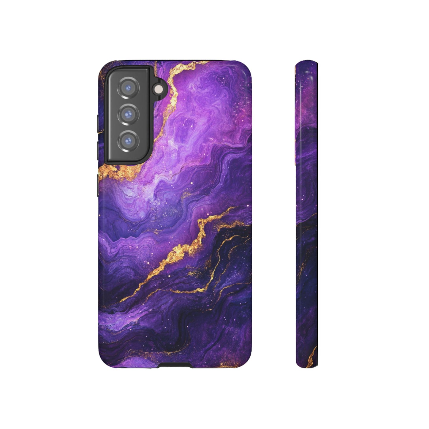 Amethyst Gold Marble – Tough Samsung Galaxy Case