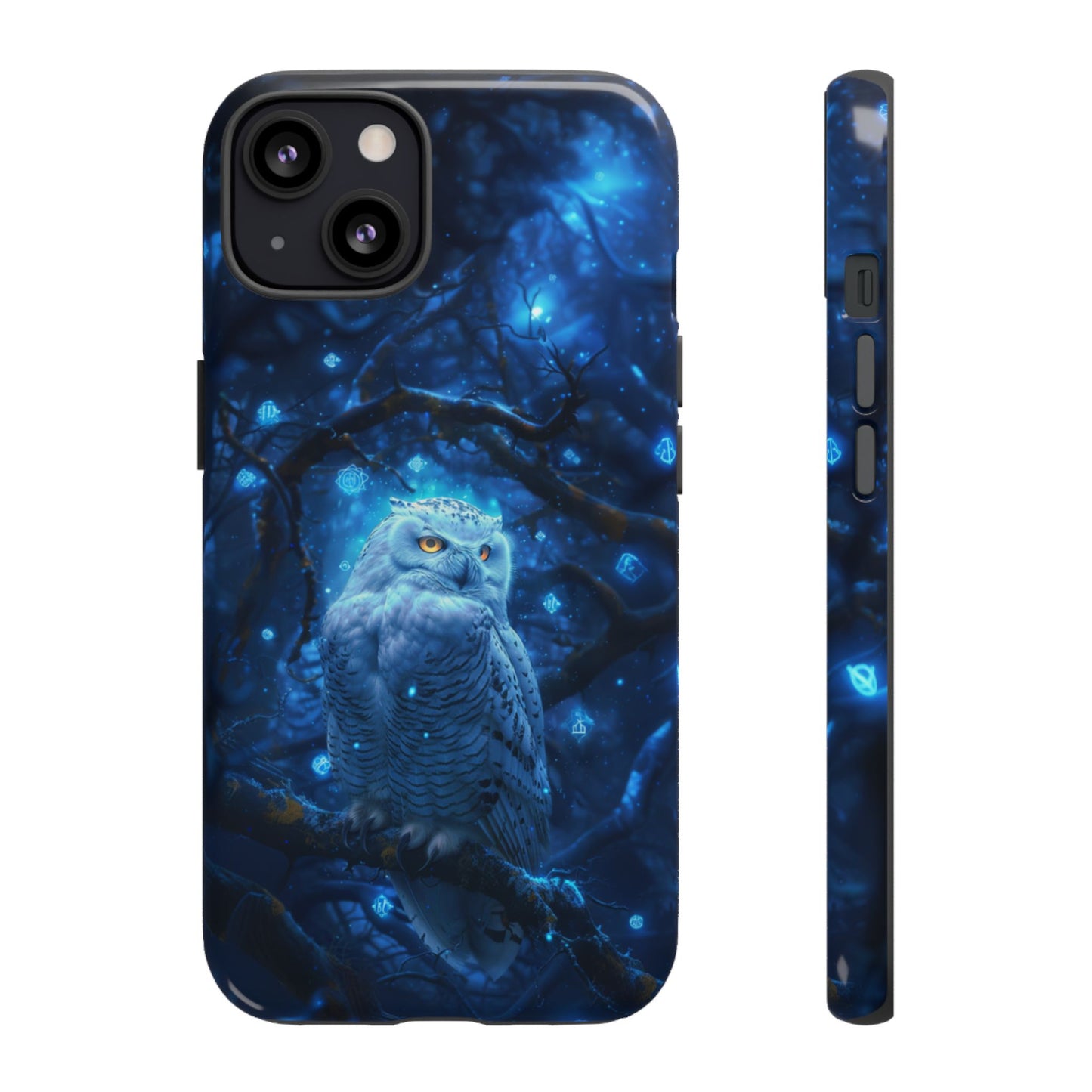 Luminous Rune Owl – Tough iPhone Case