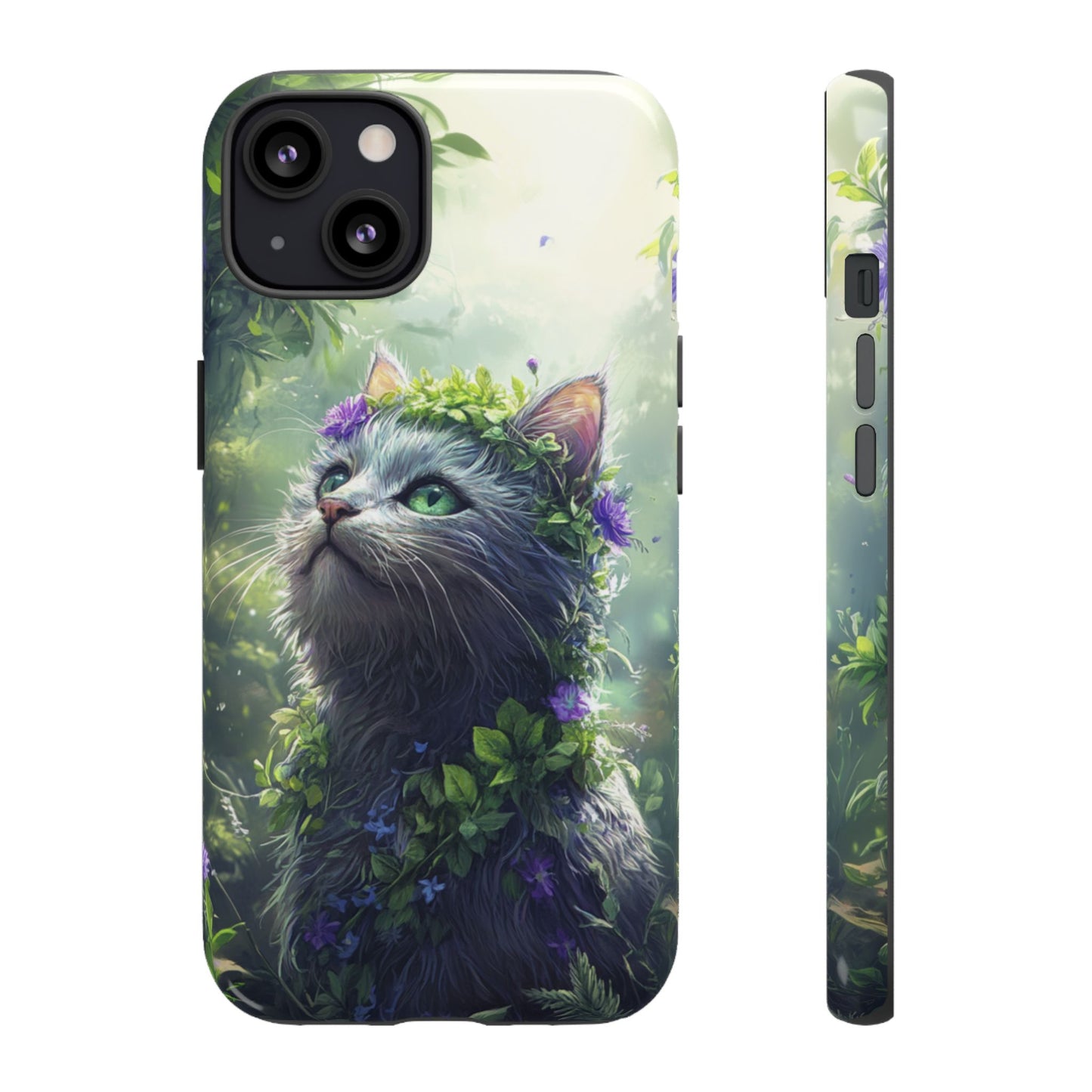 Forest Spirit Cat - Tough iPhone Case
