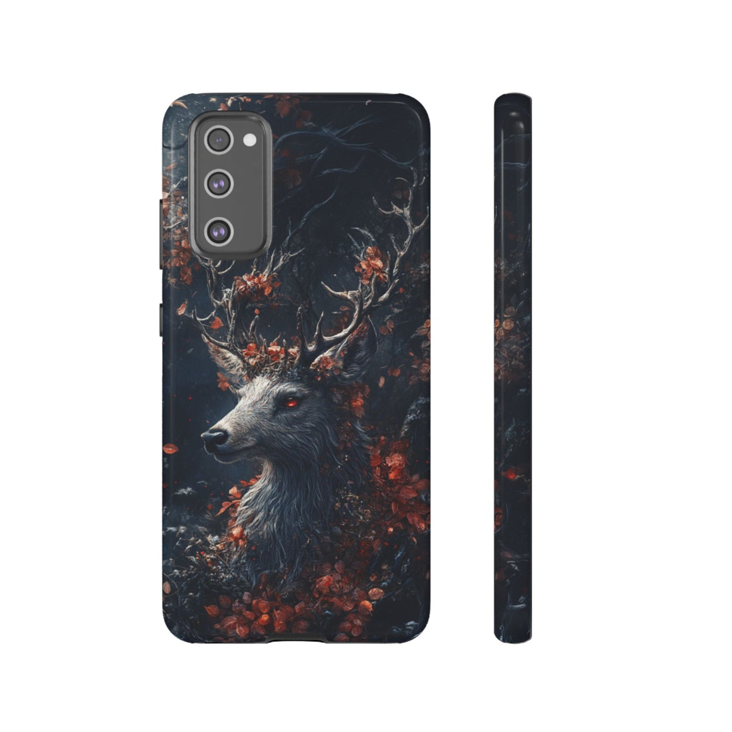 Crimson Stag Blossom – Tough Samsung Galaxy Case