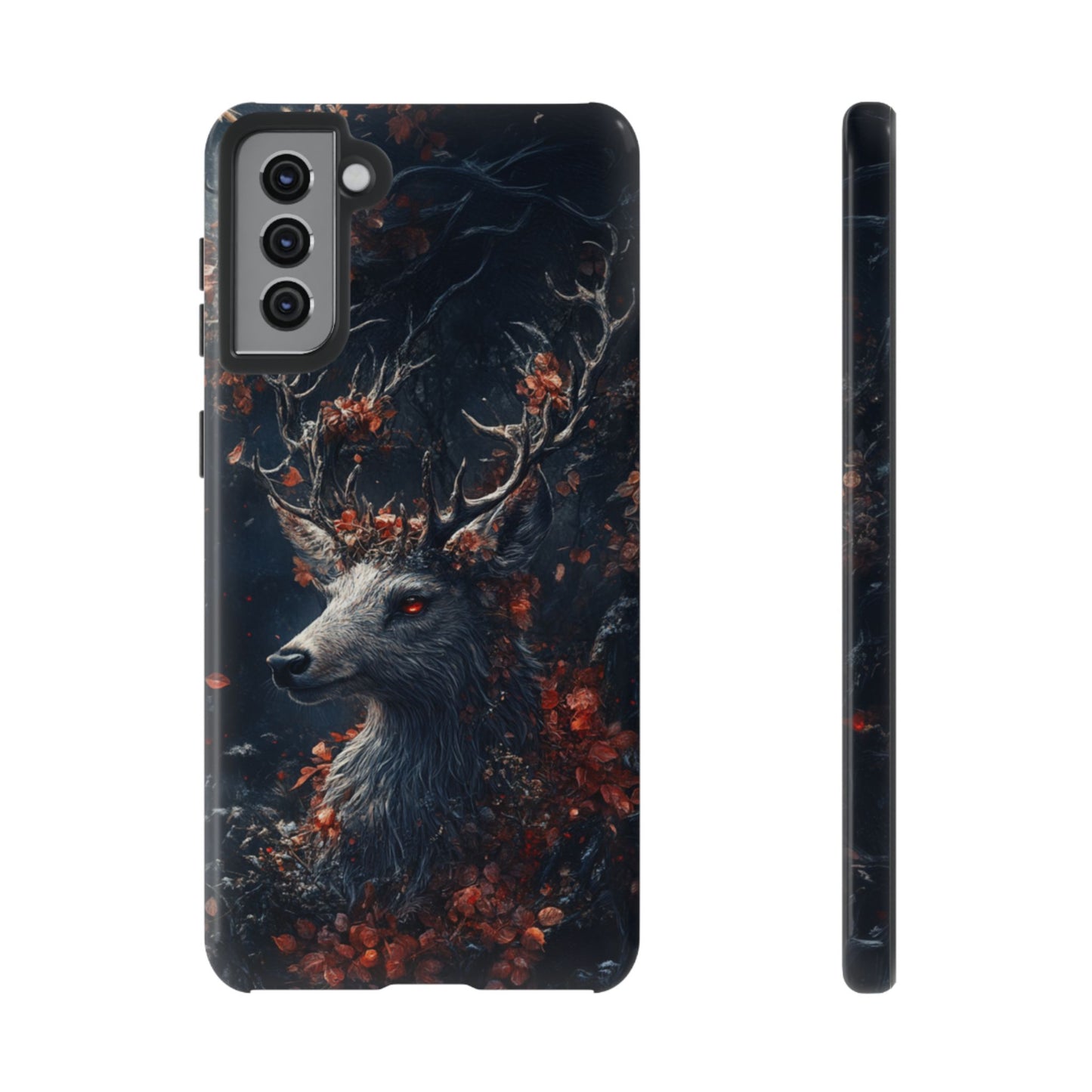 Crimson Stag Blossom – Tough Samsung Galaxy Case