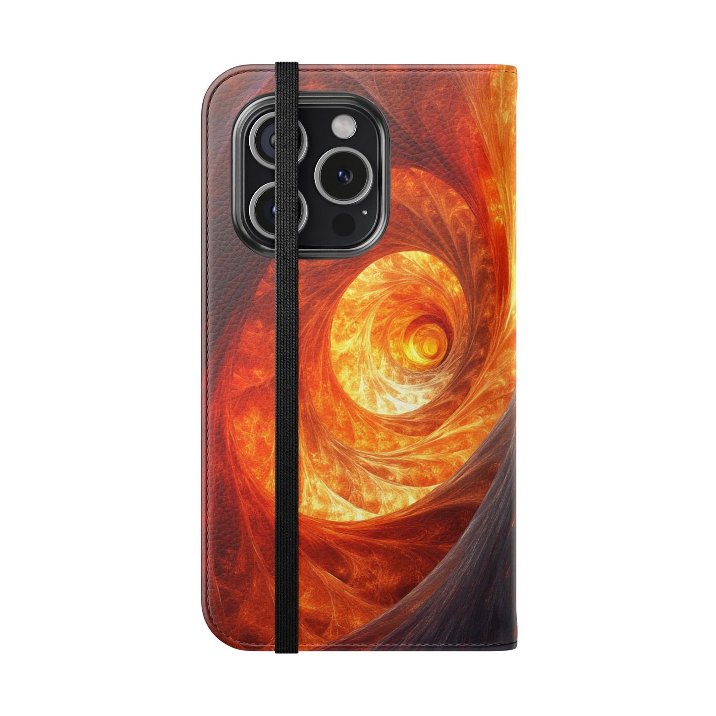 Fire Spiral - Wallet Flip Case