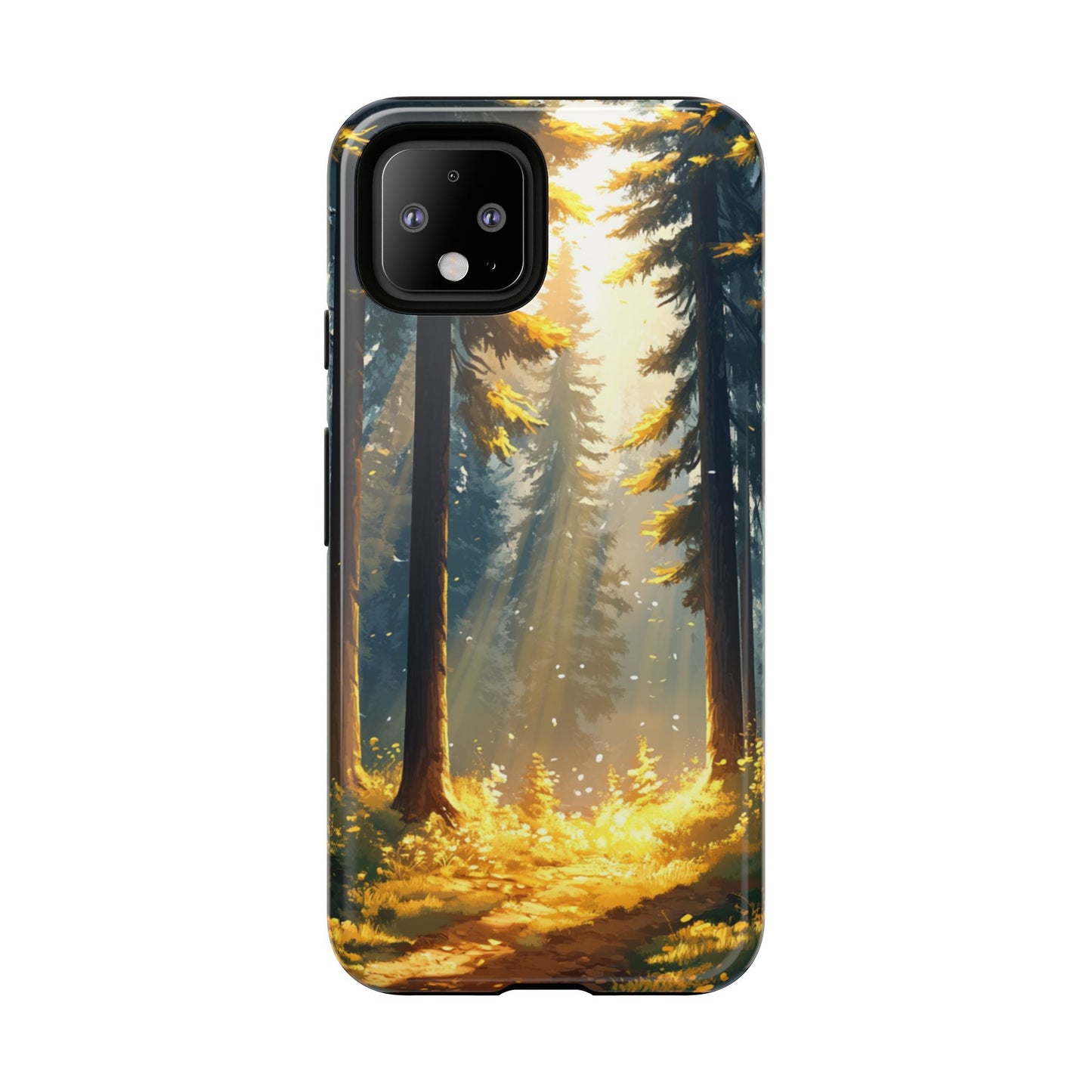 Golden Forest Path – Tough Google Pixel Case