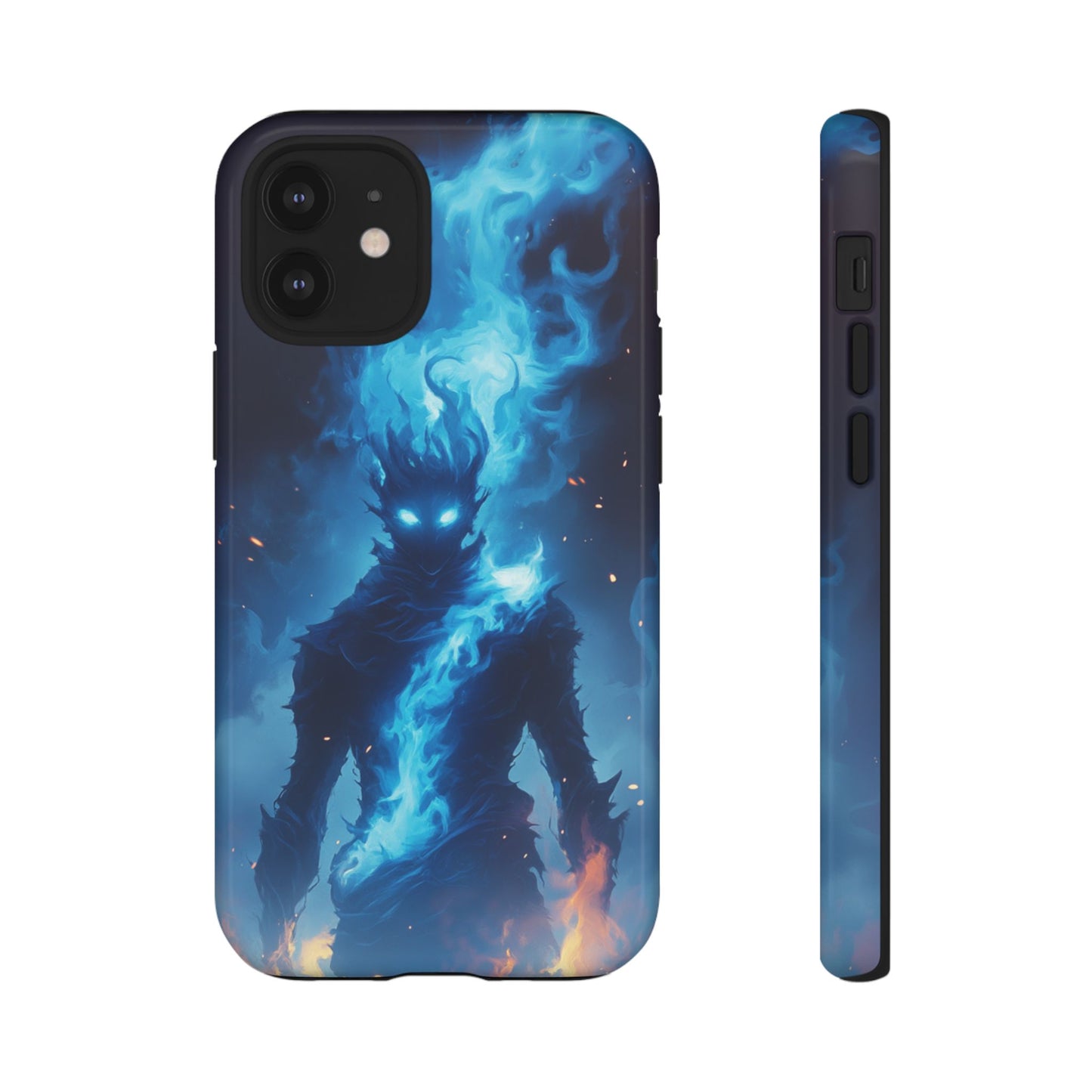 Blue Flame Spirit - Tough iPhone Case