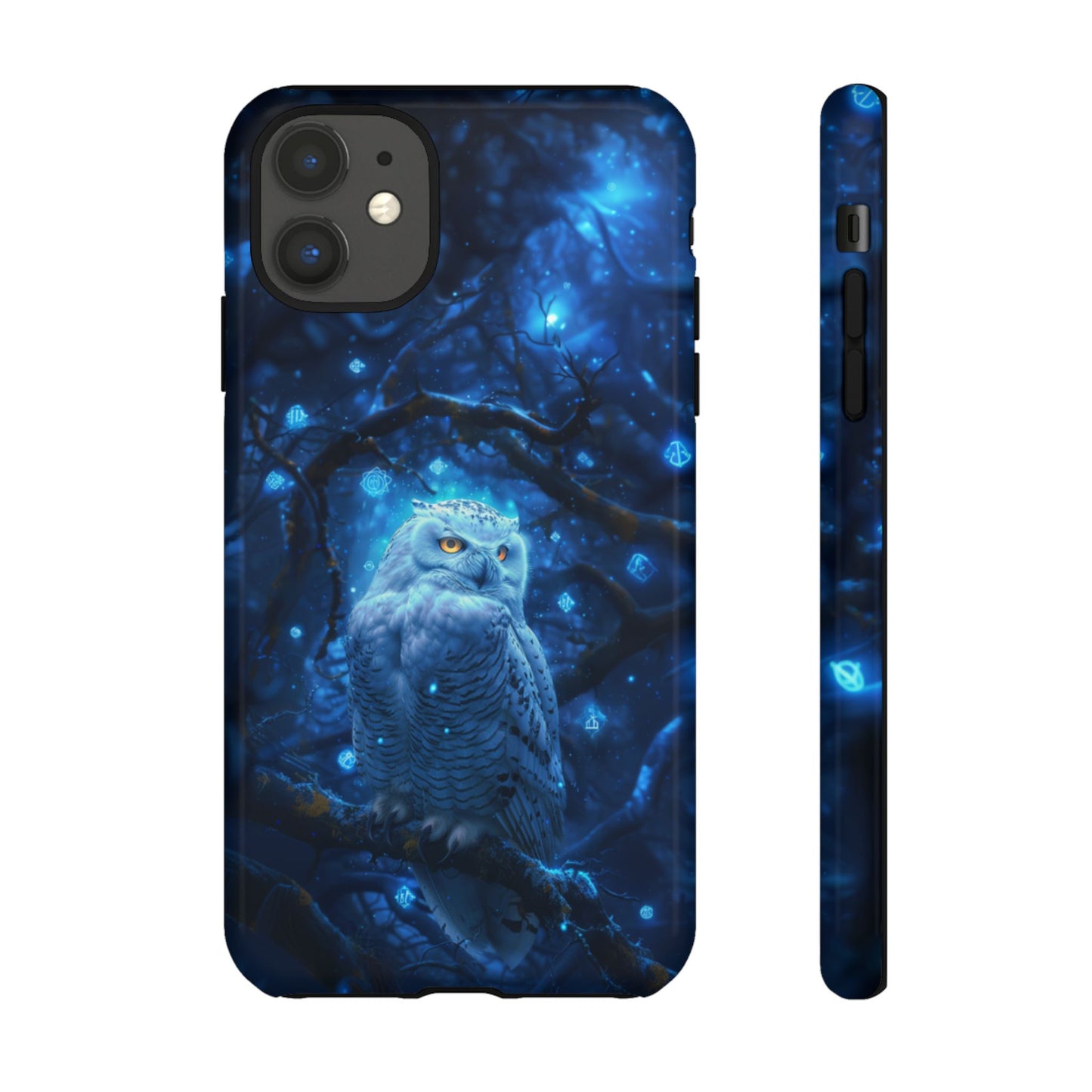 Luminous Rune Owl – Tough iPhone Case