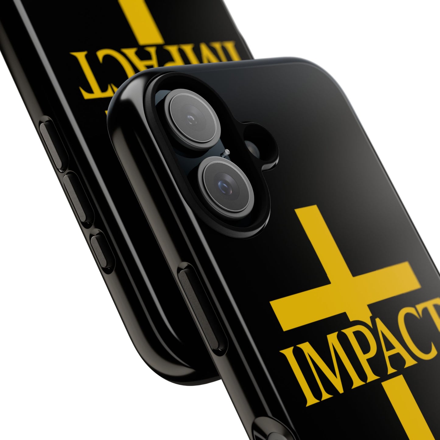 Impact Black/Gold - Tough iPhone Case