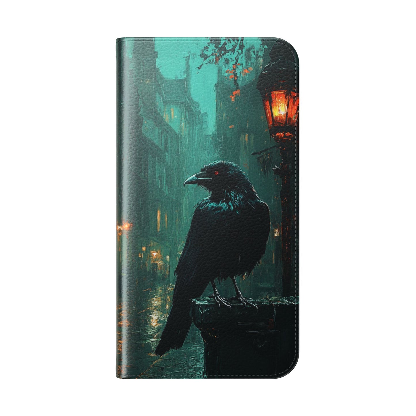 Victorian Raven - Wallet Flip Case