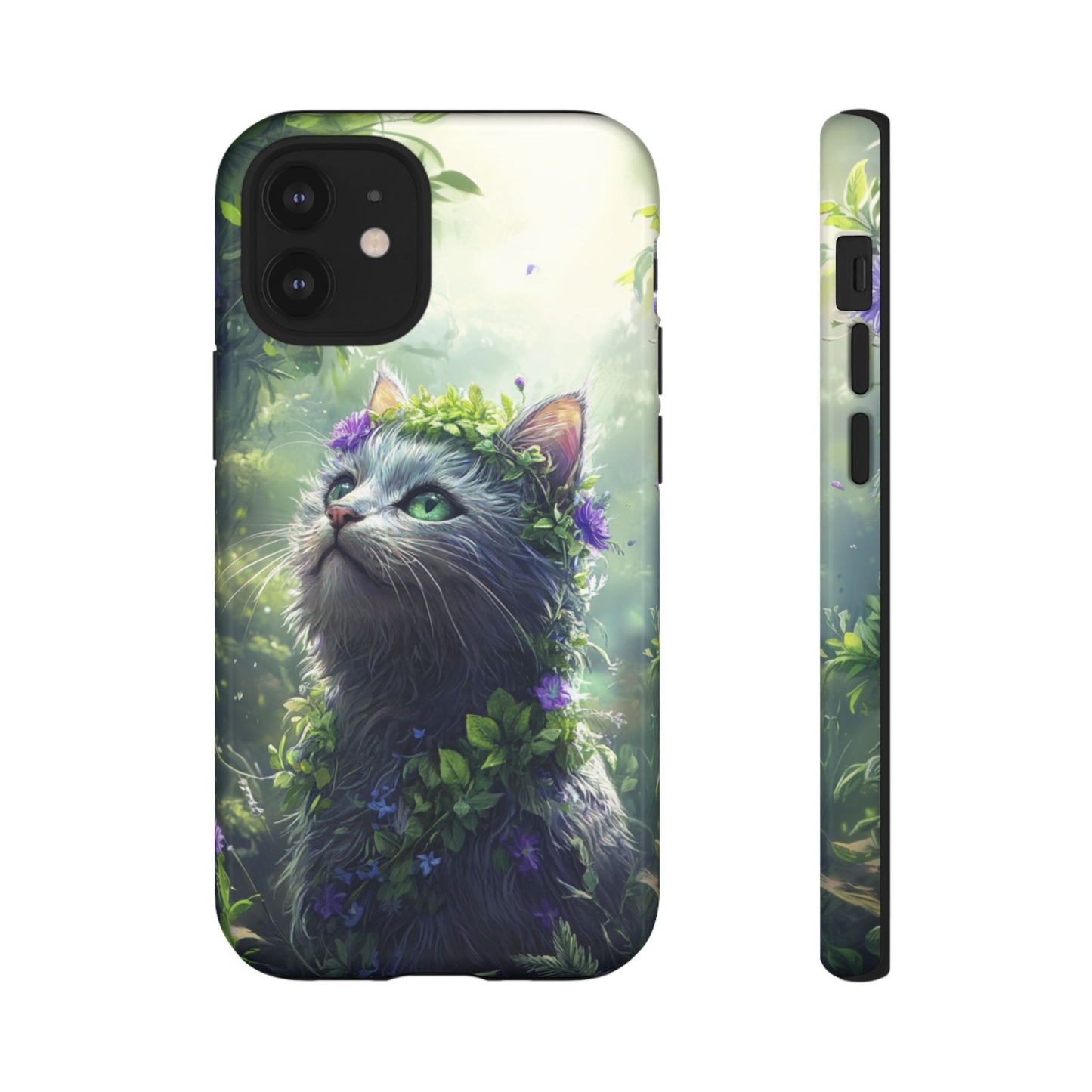 Forest Spirit Cat - Tough iPhone Case