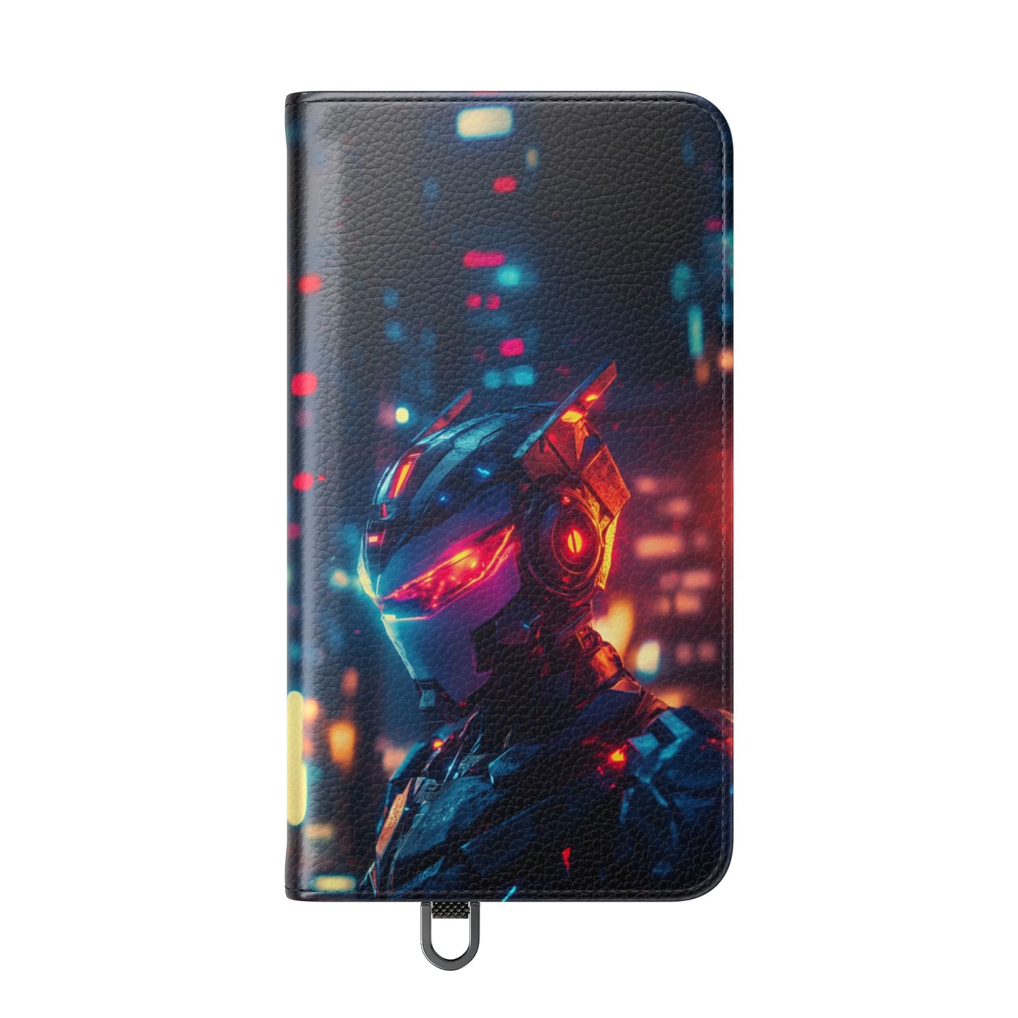 Neon Cyborg - Wallet Flip Case