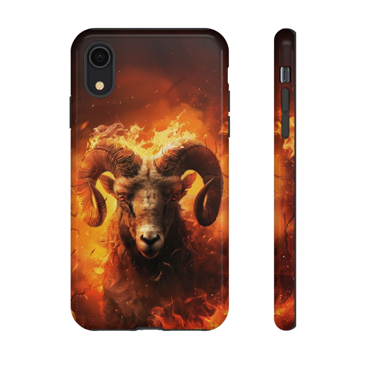 Aries Fire Ram - Tough iPhone Case