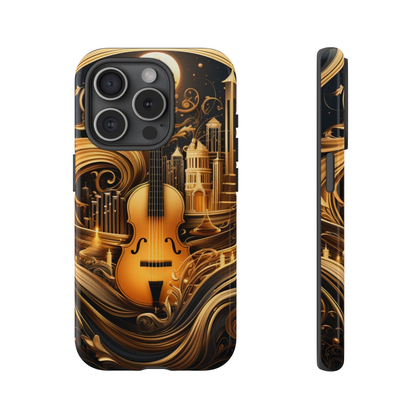 Golden Symphony Phone Case – iPhone, Samsung, Google Pixel