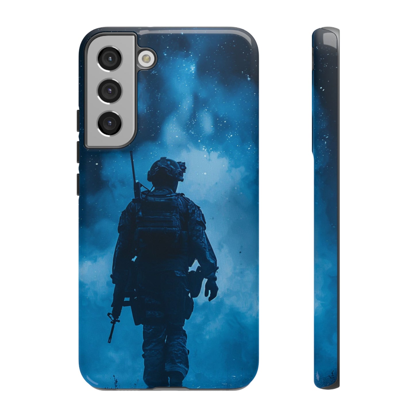 Midnight Sentinel Soldier – Tough Samsung Galaxy Case