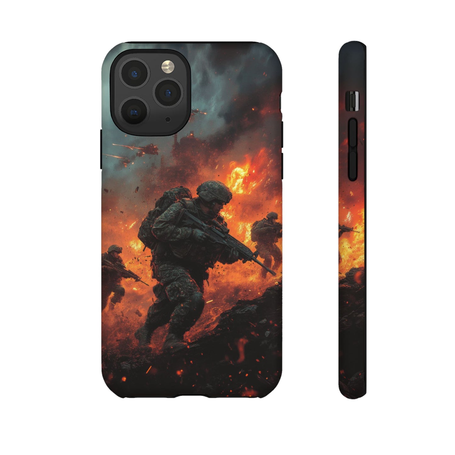 Epic Battlefield Soldier Phone Case - iPhone, Google Pixel, Samsung Galaxy