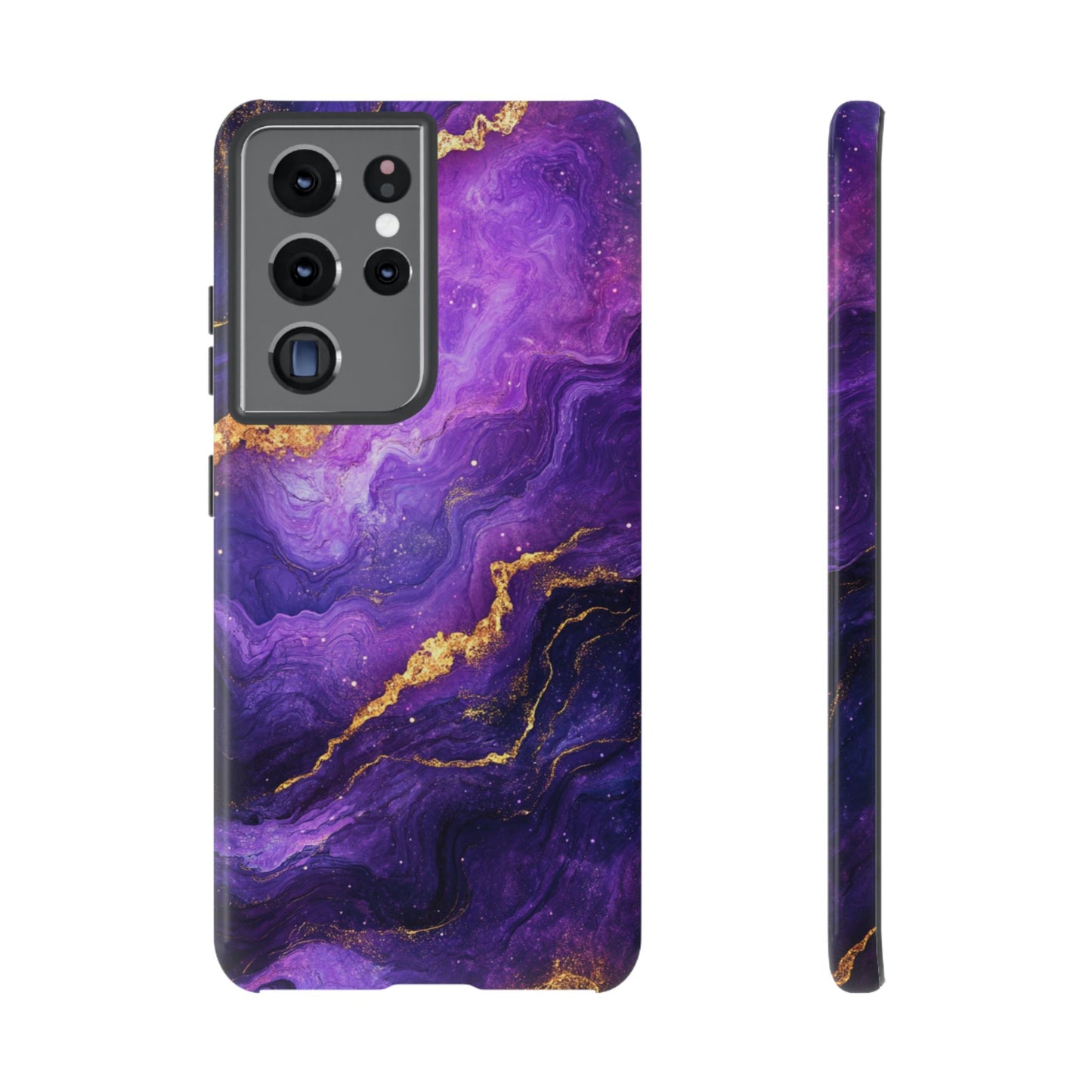 Amethyst Gold Marble – Tough Samsung Galaxy Case