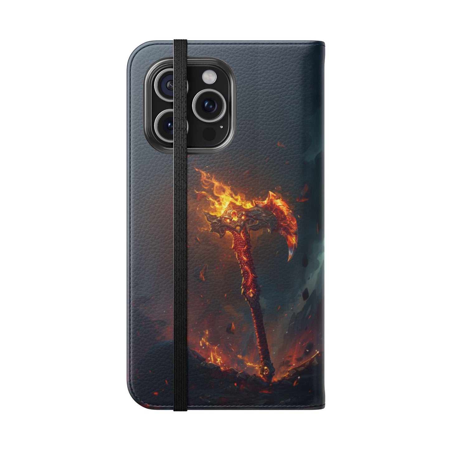 Dragon Fire Axe - Wallet Flip Case