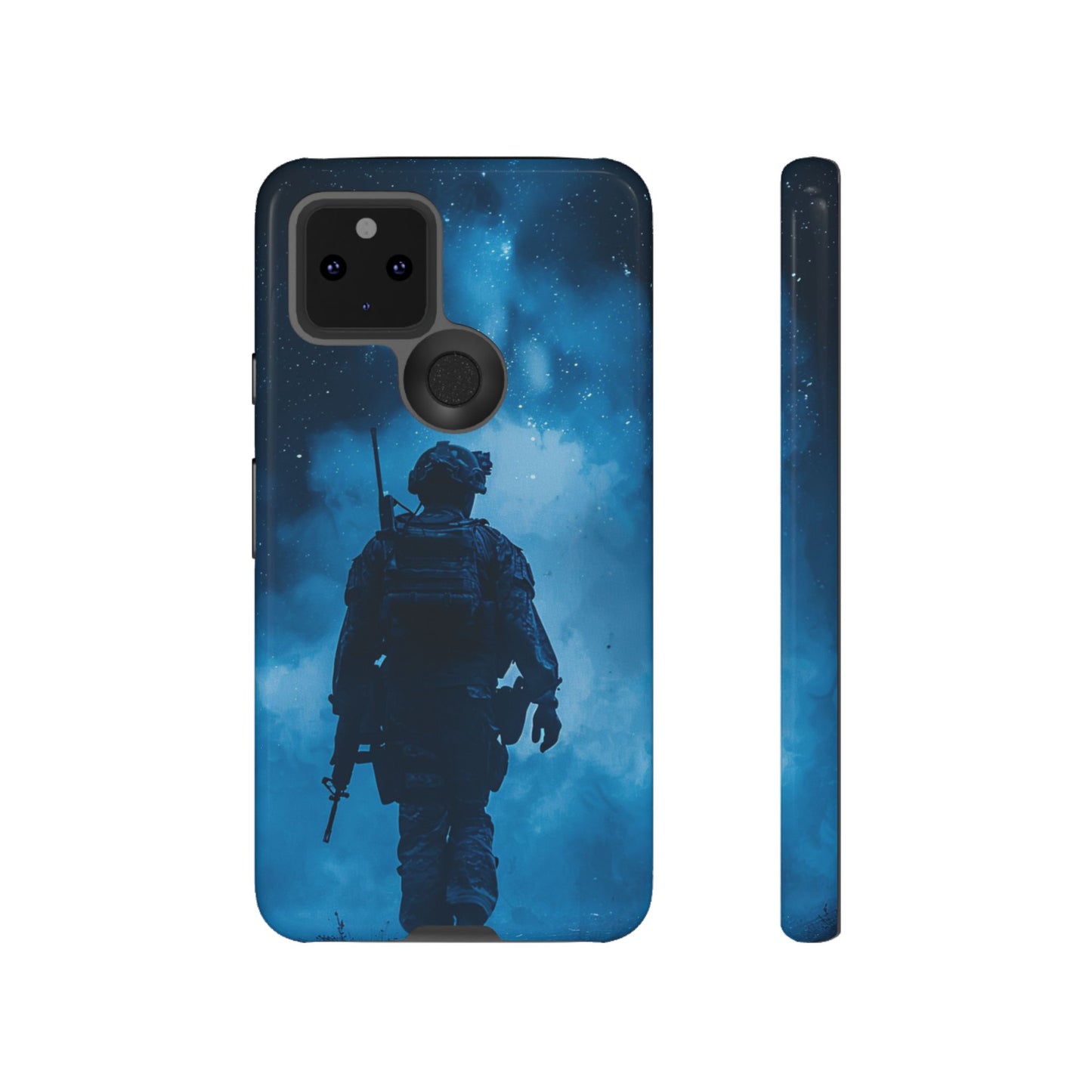 Midnight Sentinel Soldier – Tough Google Pixel Case