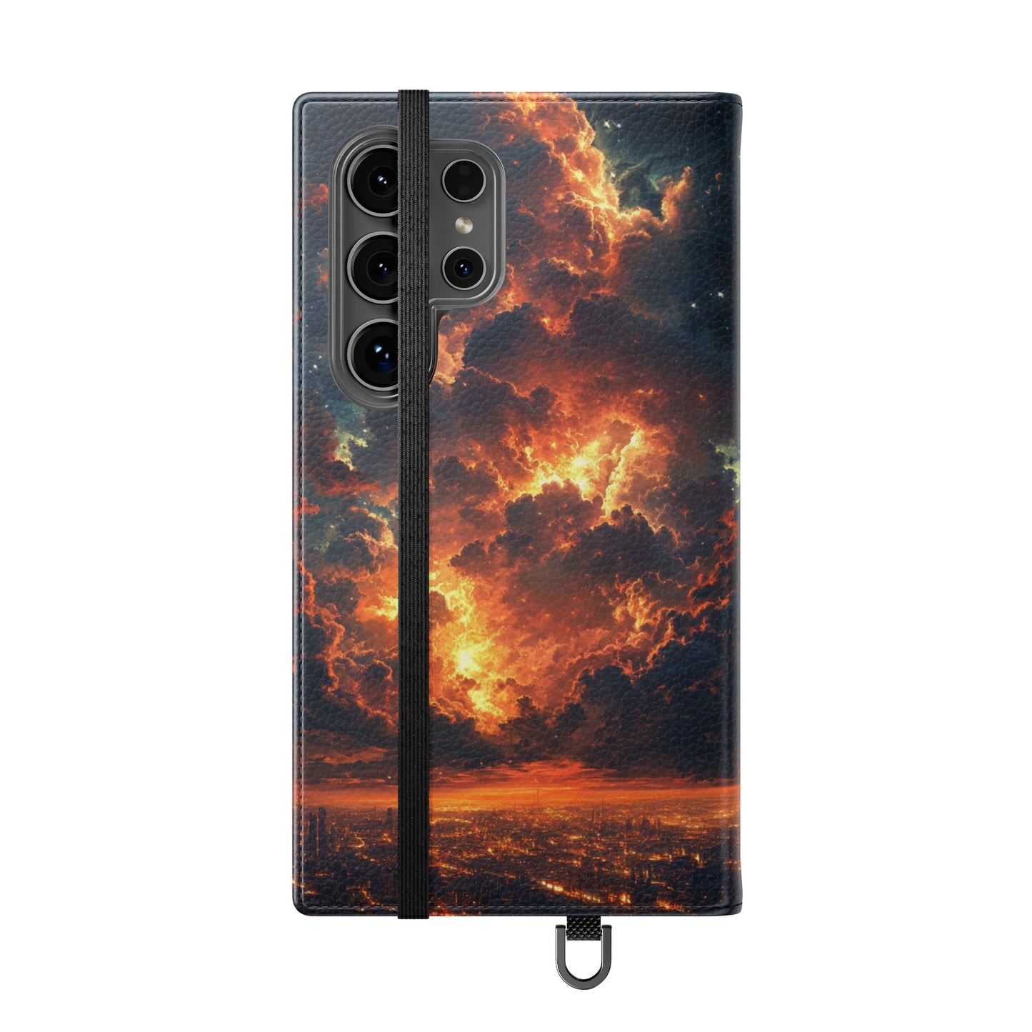 Cosmic Storm - Wallet Flip Case