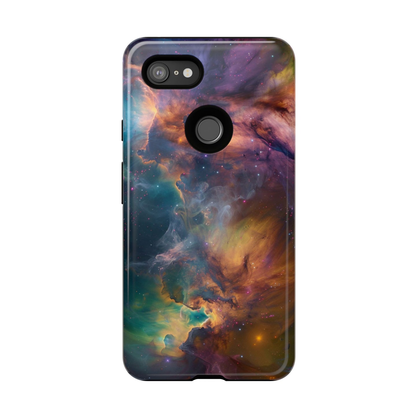Celestial Nebula Drift – Tough Google Pixel Case