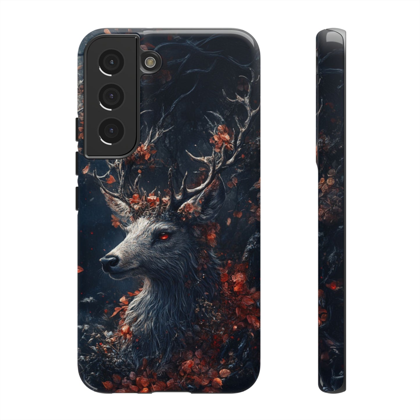 Crimson Stag Blossom – Tough Samsung Galaxy Case