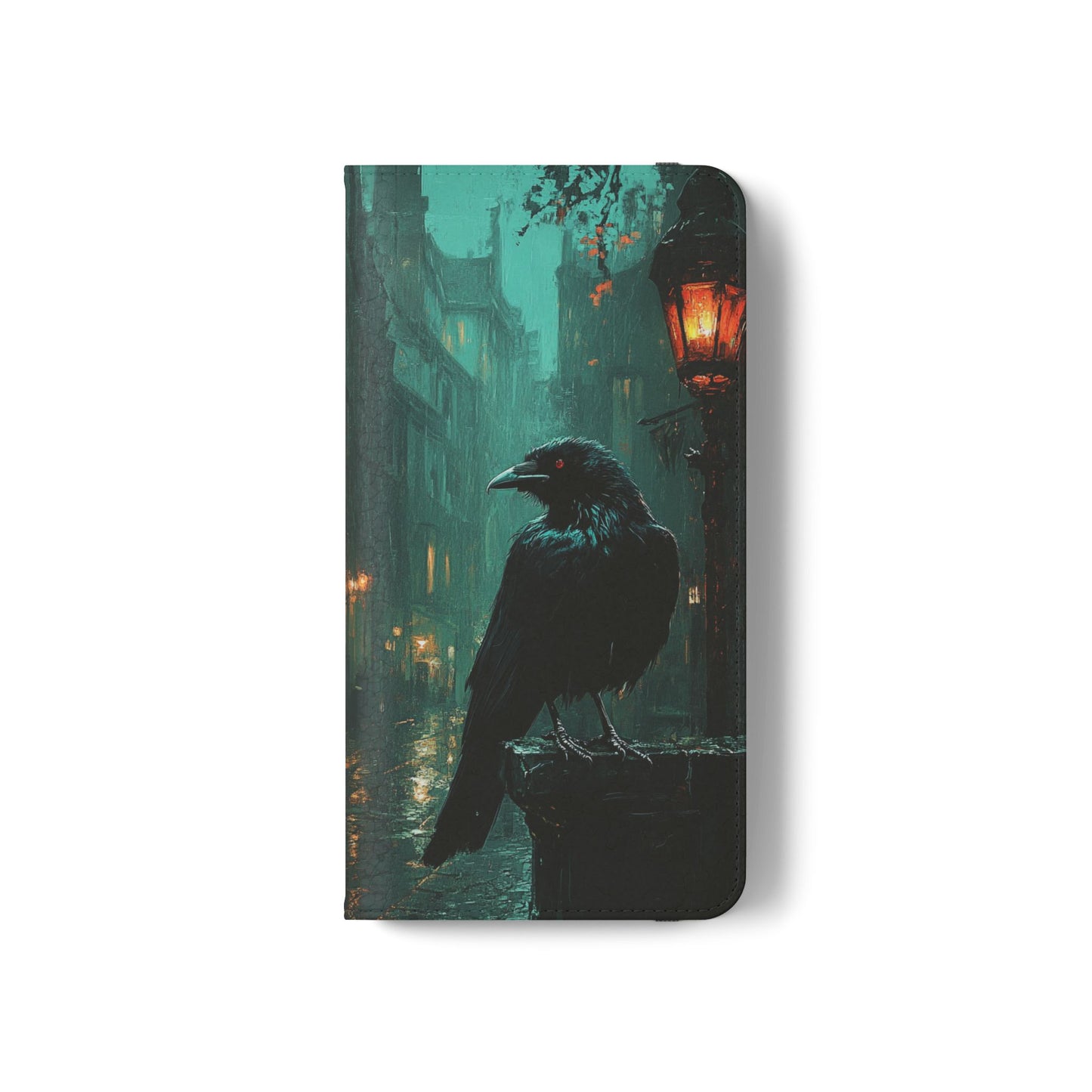 Victorian Raven - Wallet Flip Case