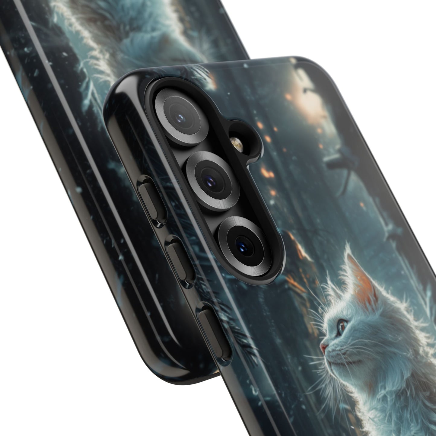 Winter Spirit Cat - Tough Samsung Galaxy Case
