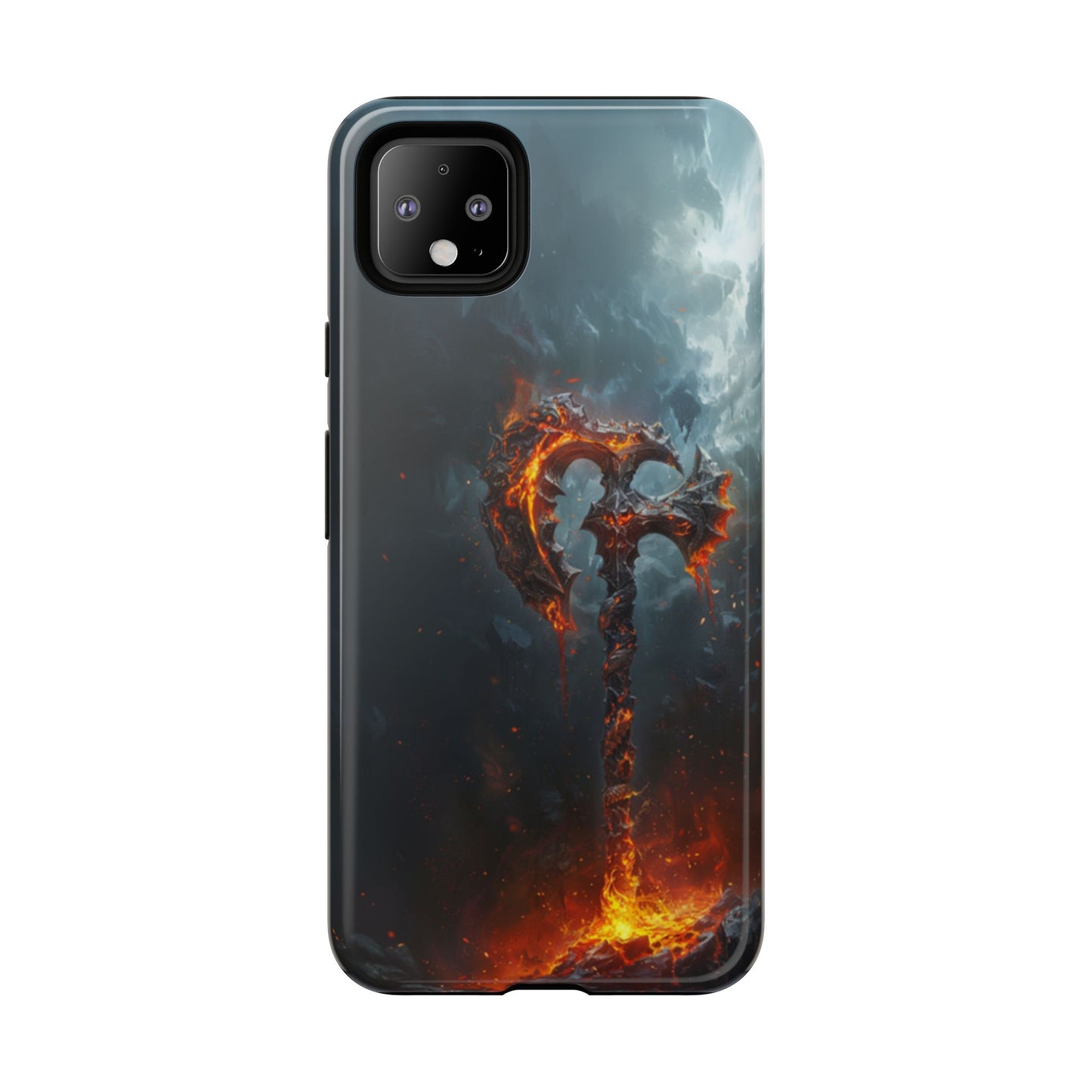 Molten War Axe - Tough Google Pixel Case