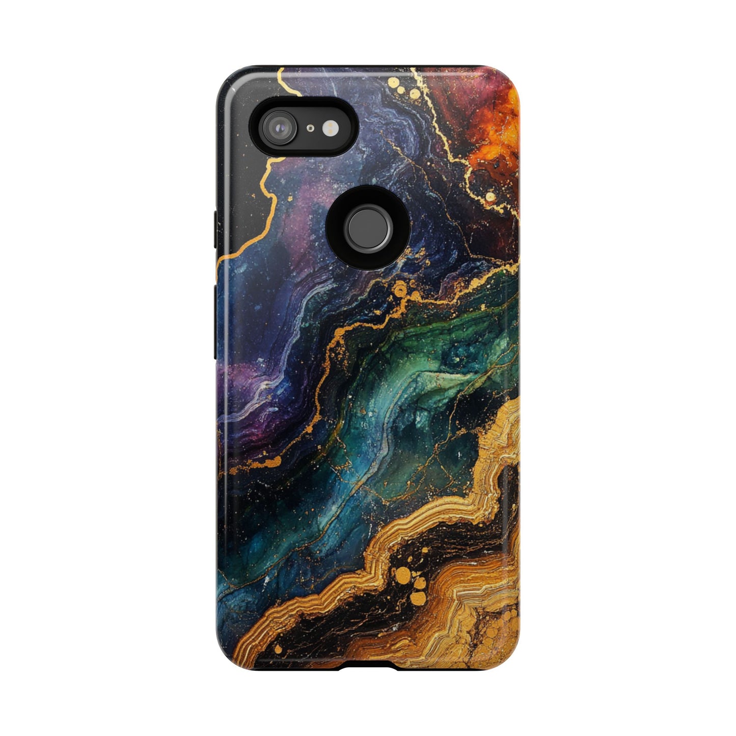 Cosmic Agate Veins – Tough Google Pixel Case