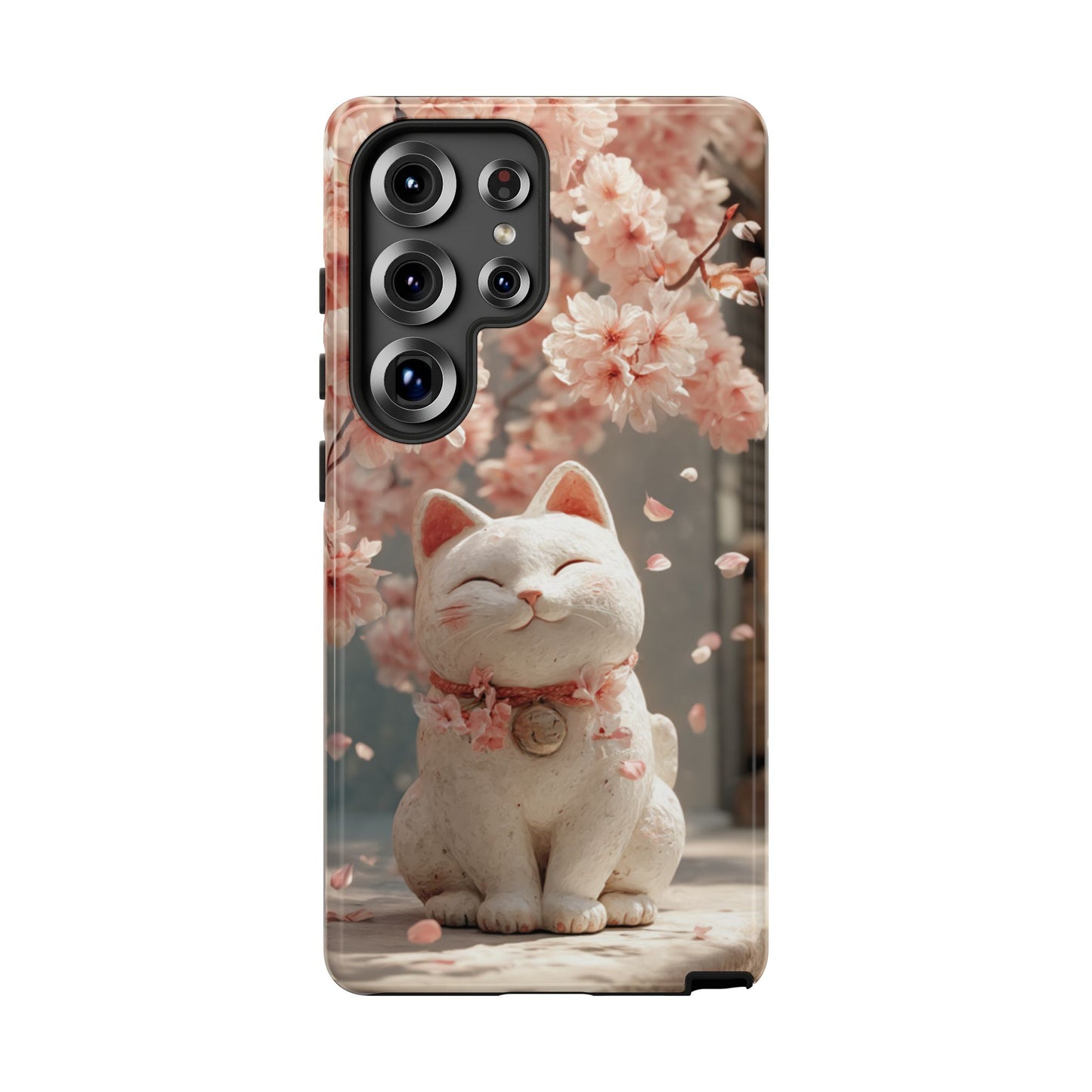 Sakura Lucky Cat - Tough Samsung Galaxy Case