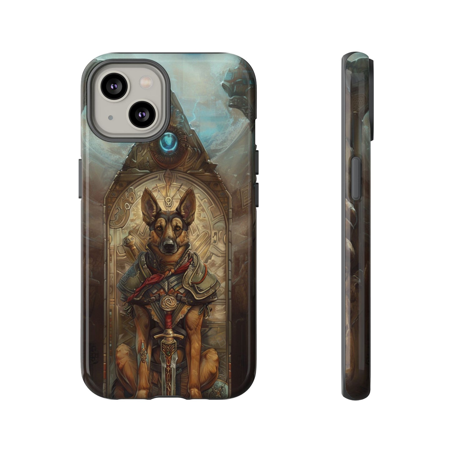 Temple Sentinel Dog – Tough iPhone Case