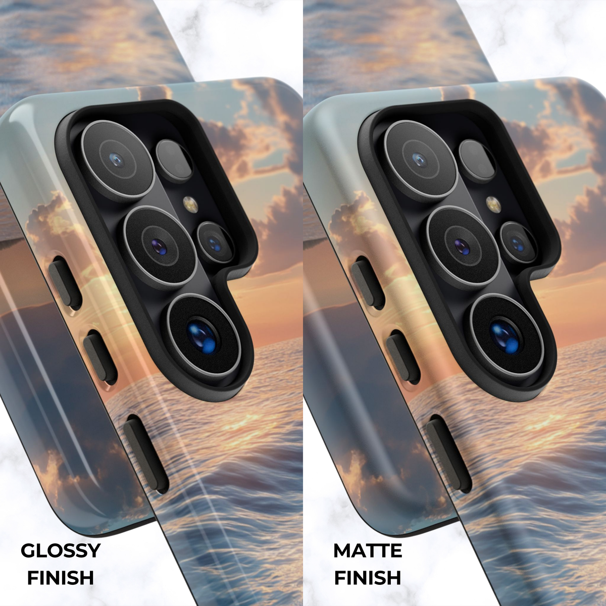 Sunset Beach Waves - Samsung Galaxy Case