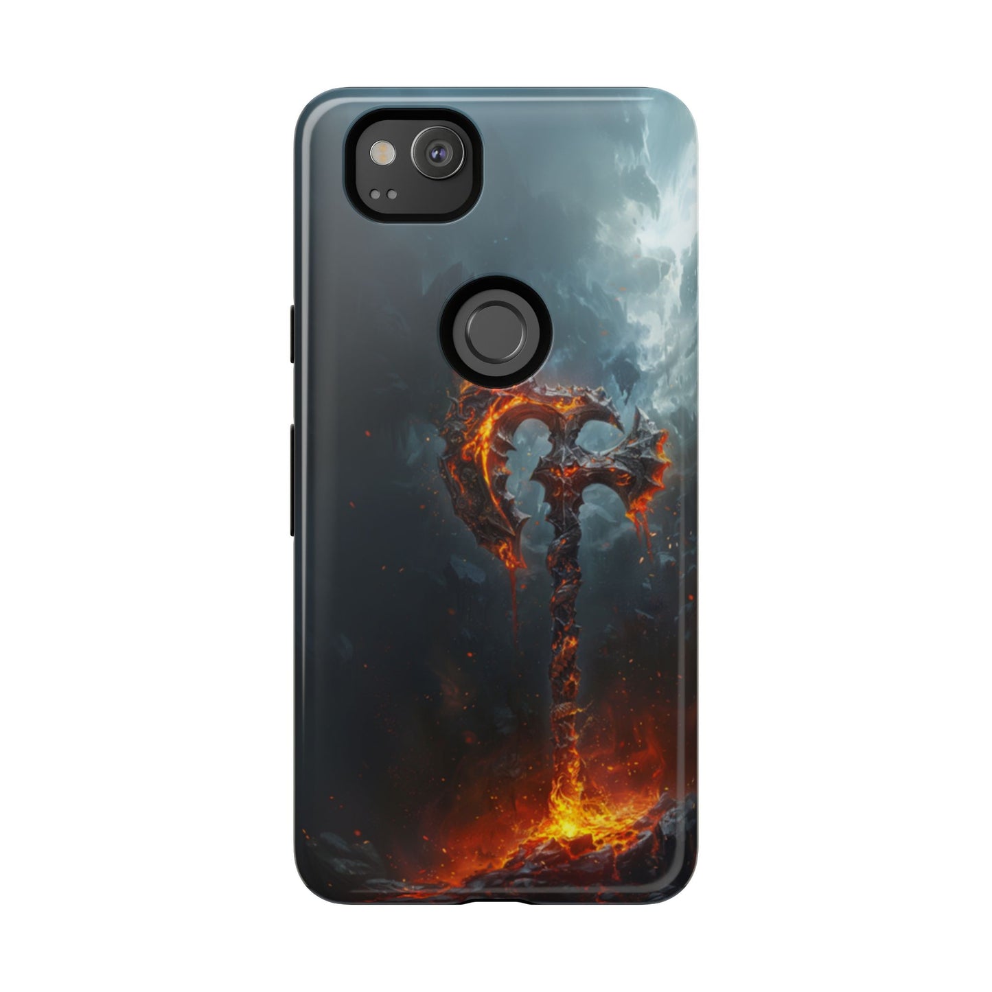 Molten War Axe - Tough Google Pixel Case
