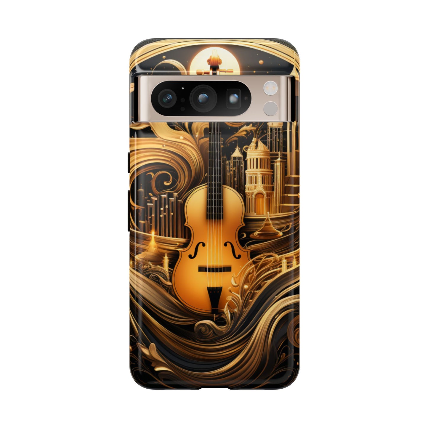 Golden Symphony Phone Case – iPhone, Samsung, Google Pixel