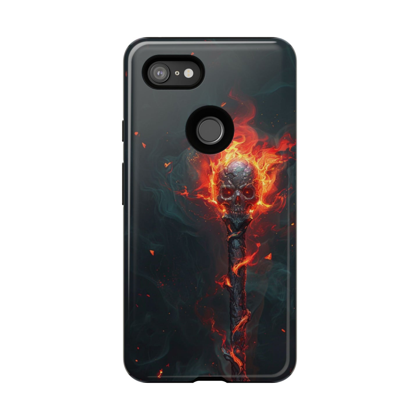 Inferno Skull Staff - Tough Google Pixel Case