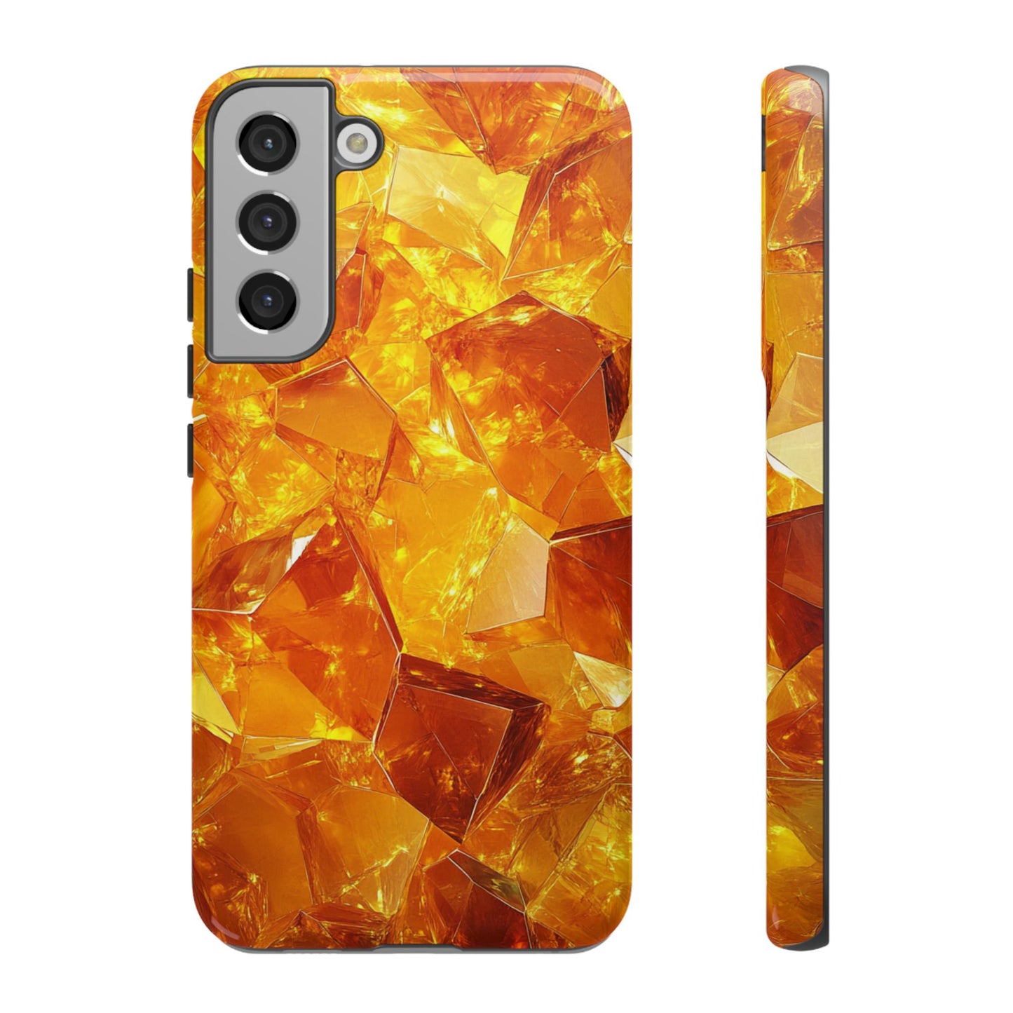 Amber Crystal Shards – Tough Samsung Galaxy Case