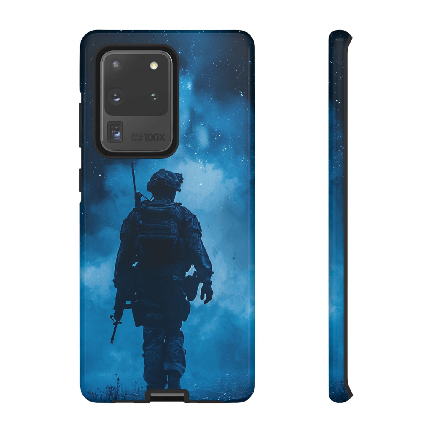 Midnight Sentinel Soldier – Tough Samsung Galaxy Case