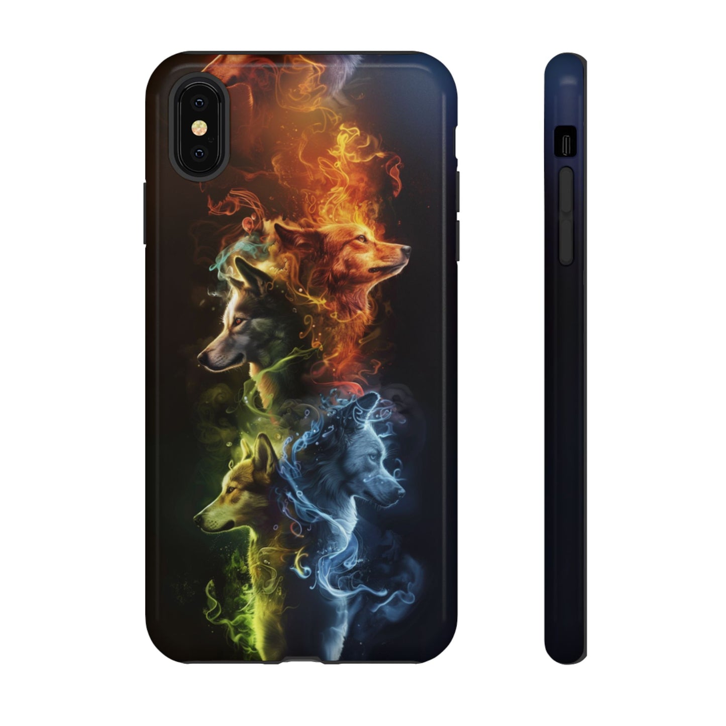 Elemental Wolf Pack – Tough iPhone Case