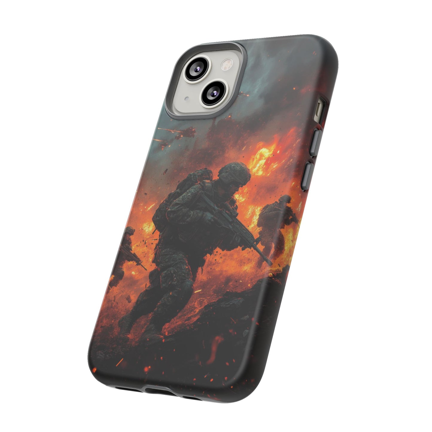 Epic Battlefield Soldier Phone Case - iPhone, Google Pixel, Samsung Galaxy
