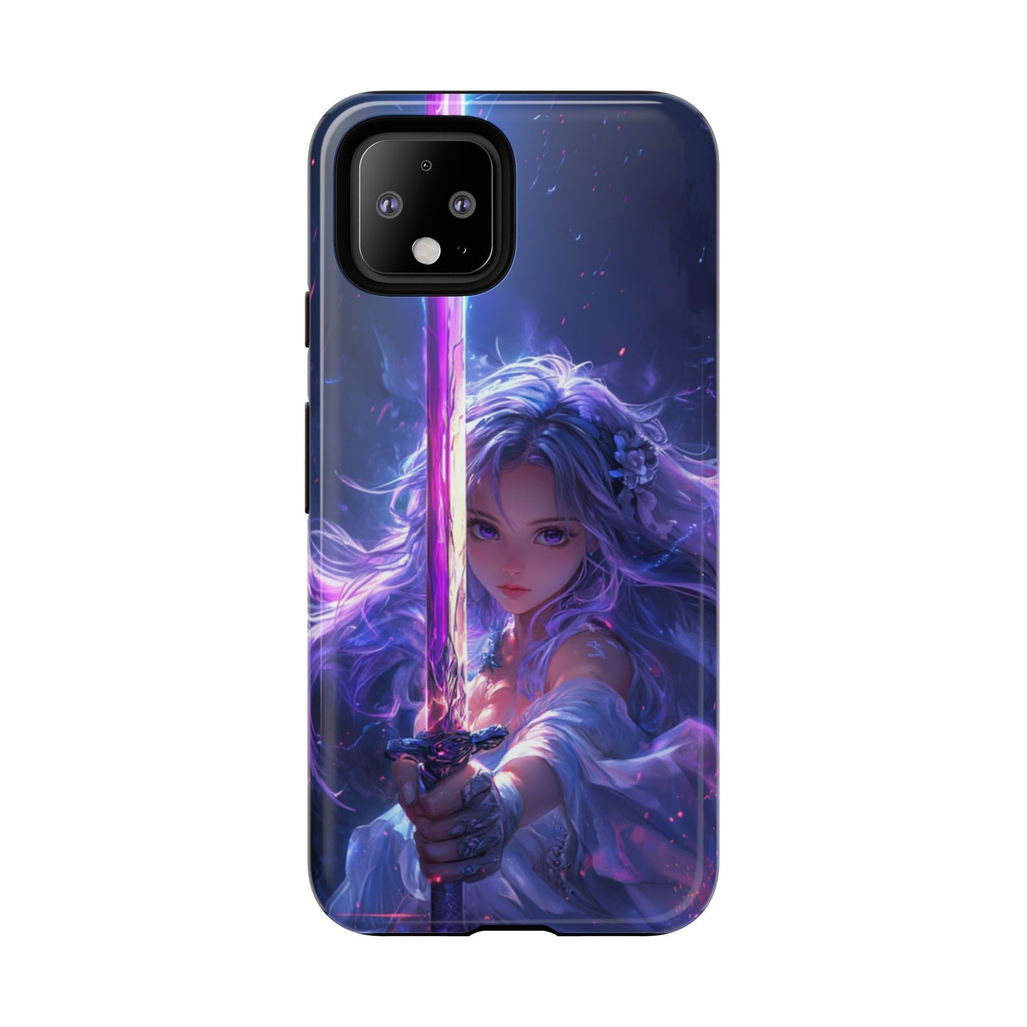 Violet Blade Warrior – Tough Google Pixel Case