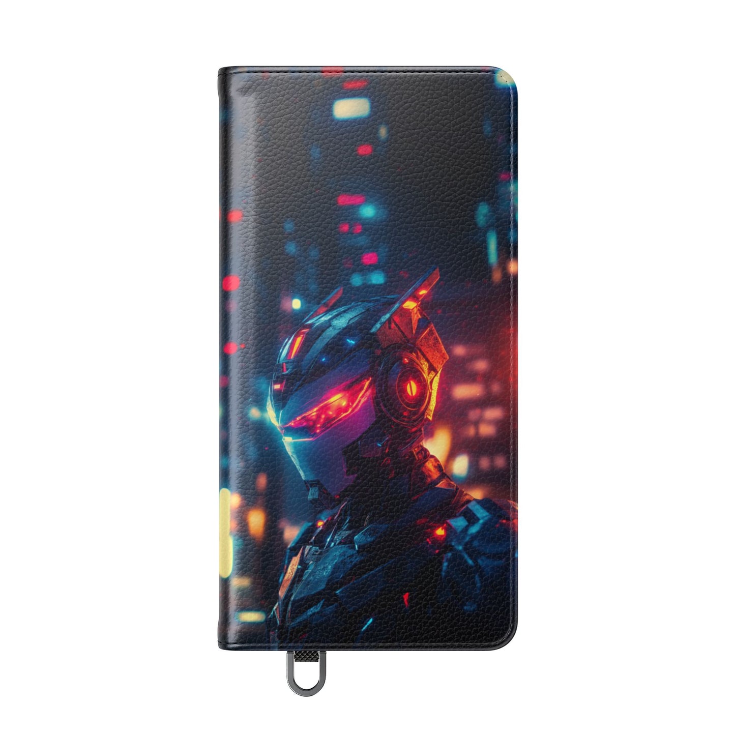 Neon Cyborg - Wallet Flip Case