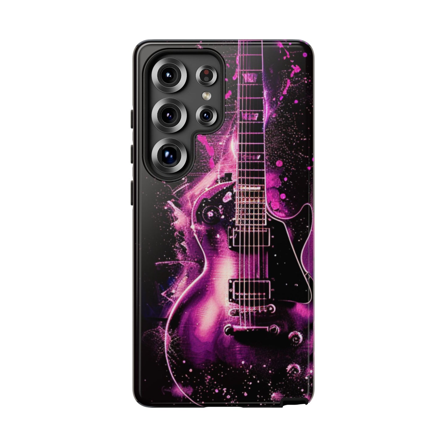 Electric Purple Guitar Phone Case – iPhone, Samsung, Google Pixel