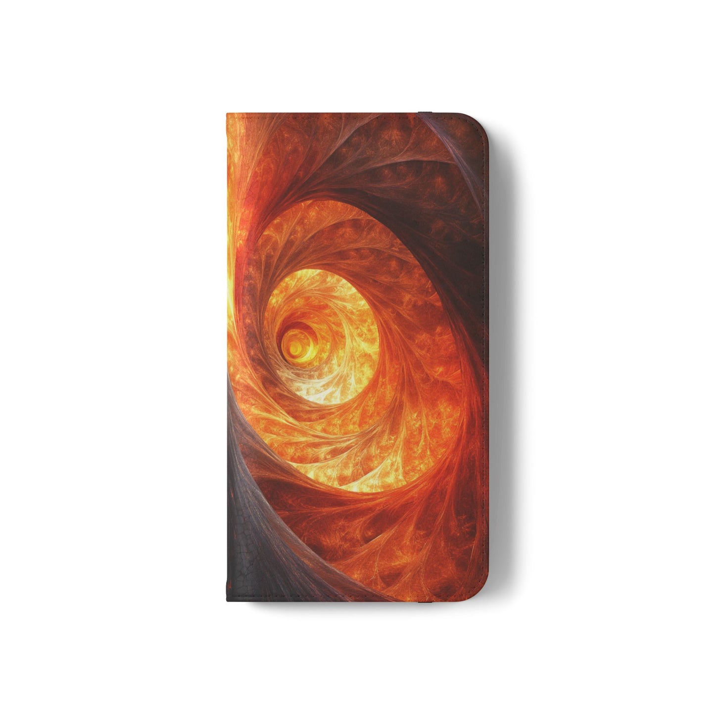 Fire Spiral - Wallet Flip Case