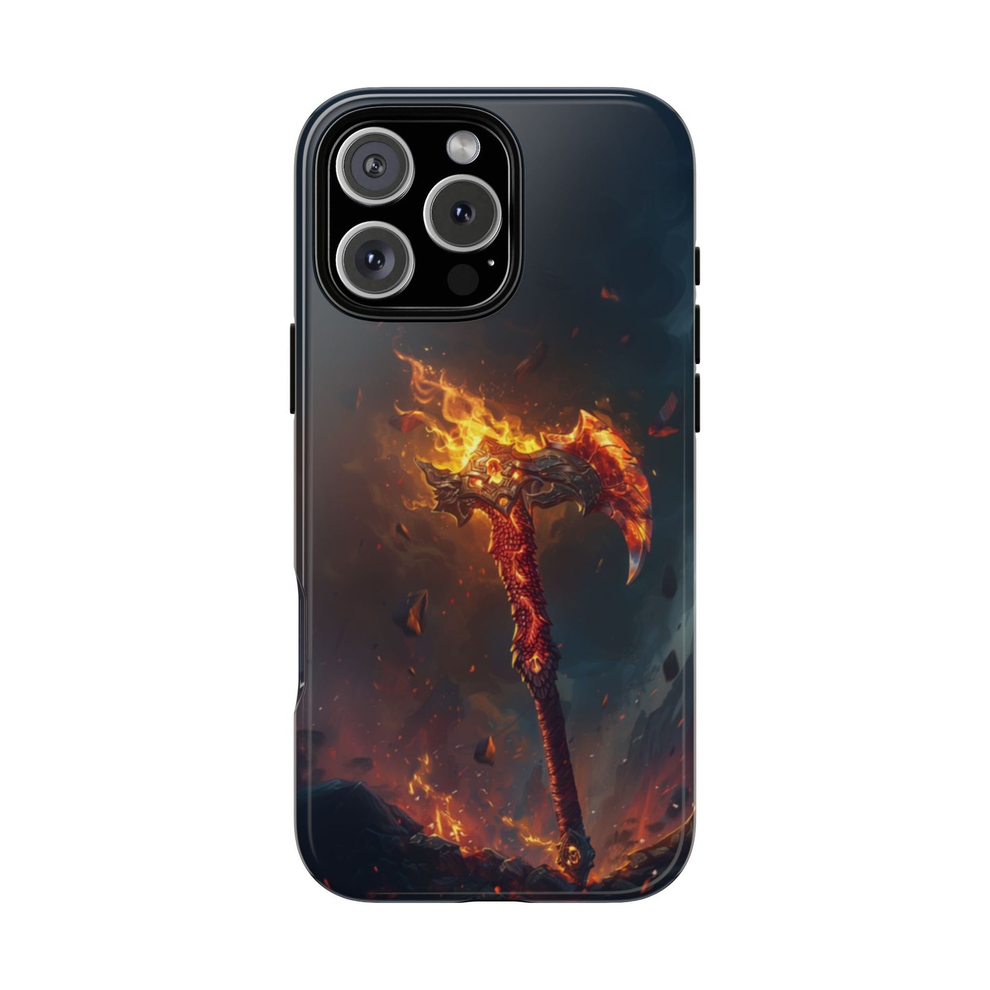 Dragon Fire Axe - Tough iPhone Case