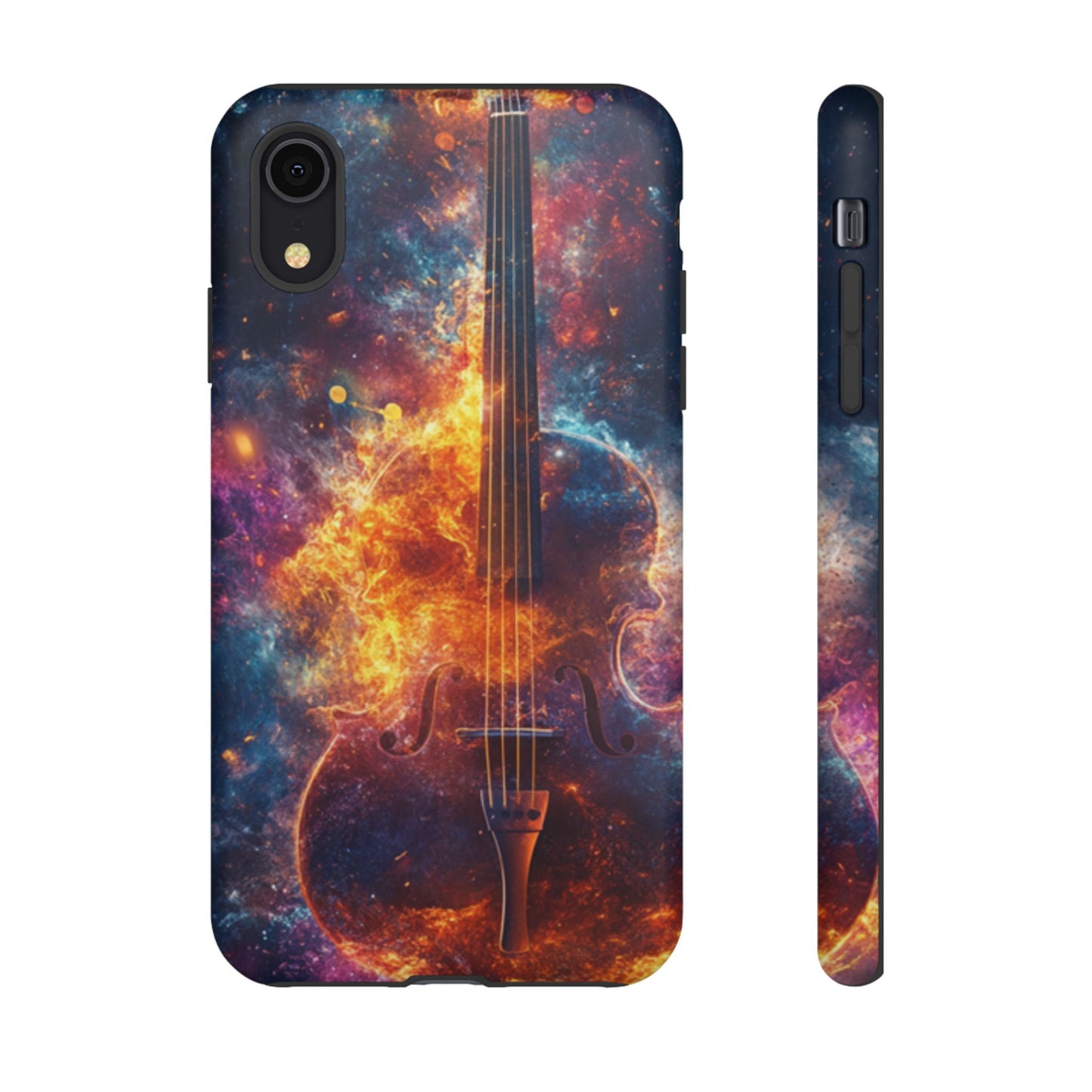 Fiery Violin Galaxy Phone Case – iPhone, Samsung, Google Pixel