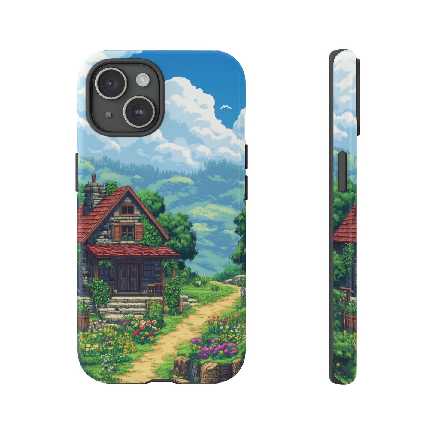Retro Cottage Escape – Tough iPhone Case