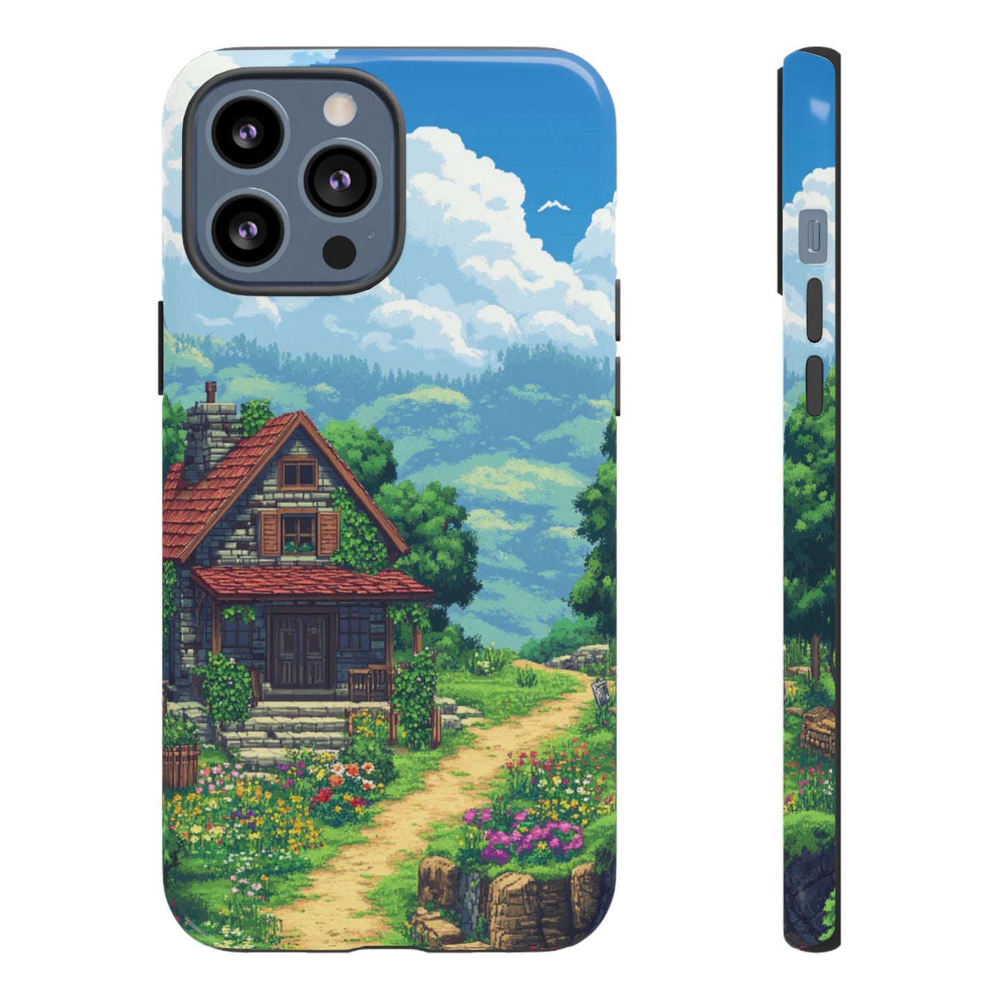 Retro Cottage Escape – Tough iPhone Case