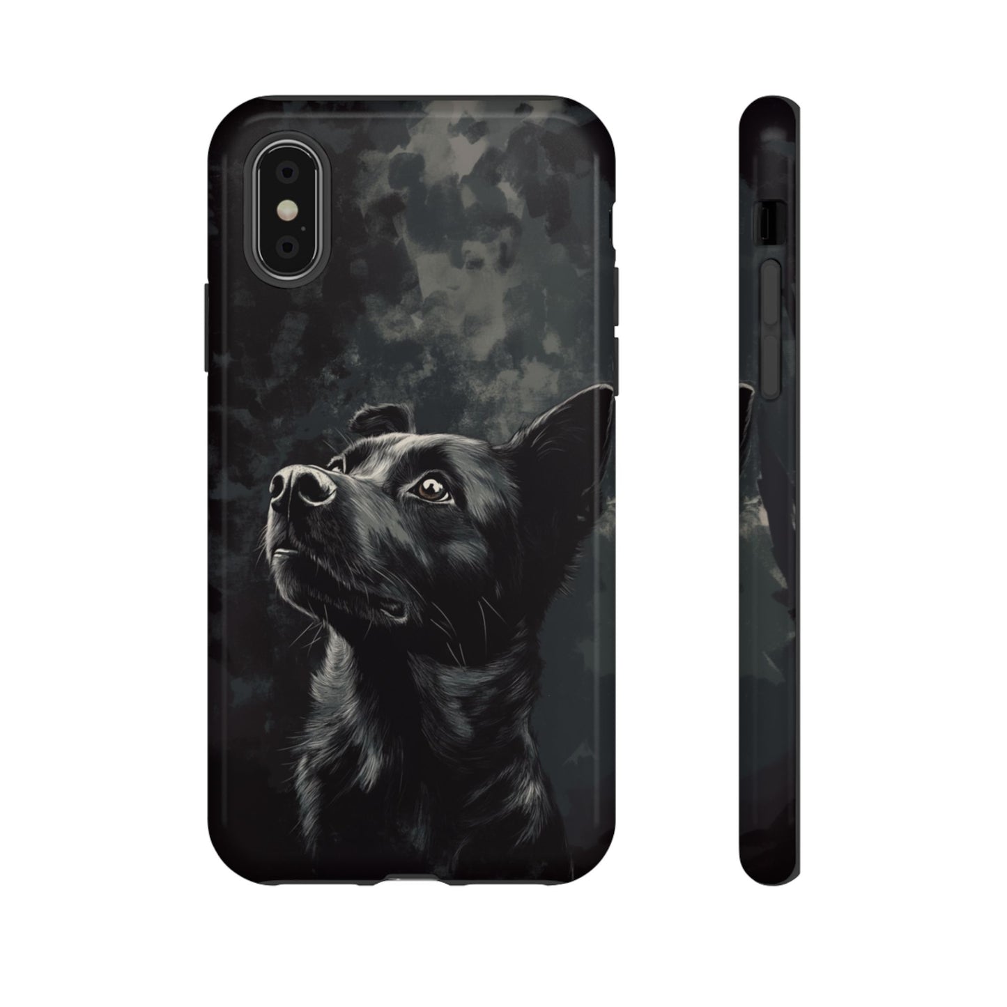 Moonlit German Shepherd - Tough iPhone Case